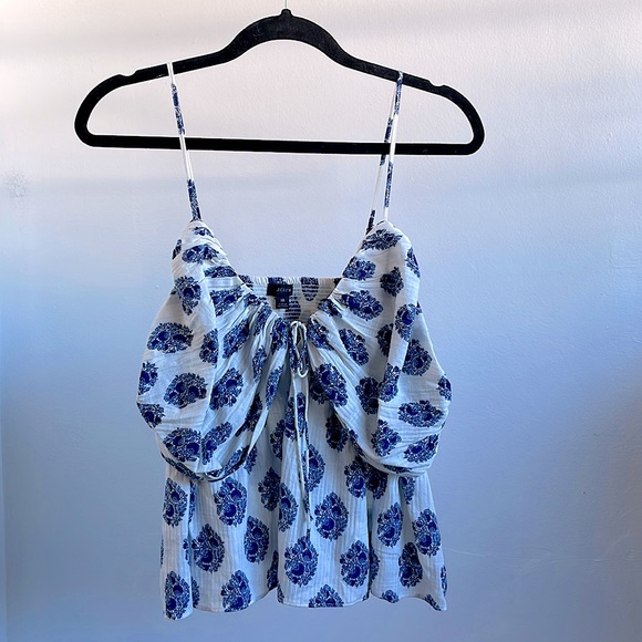 NWT Jcrew gauze camisole floral print Size 18 - Picture 1 of 3